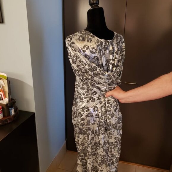 Kaftan Maxi Dress Mumu OR Use the Material to Make Your Own Dress! - Picture 7 of 9